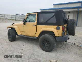 2014 Jeep Wrangler Sahara with VIN 1C4AJWBG8EL144691, listed as a Copart auction lot 71172514 with 111,322 mi miles and Salvage title. Bid and sale history available at DreamBid. Image 2.
