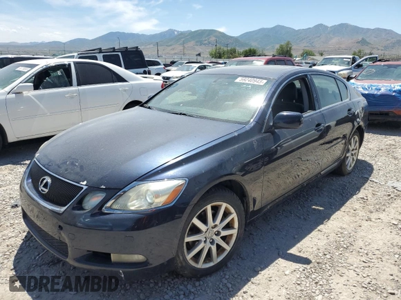2006 Lexus GS 300 z VIN JTHCH96S360019894, wystawiony jako Copart lot #59240945 z przebiegiem Nie podano mil oraz Czysty tytuł • Clean title. Historia ofert i sprzedaży dostępna na DreamBid. Obrazek 1.