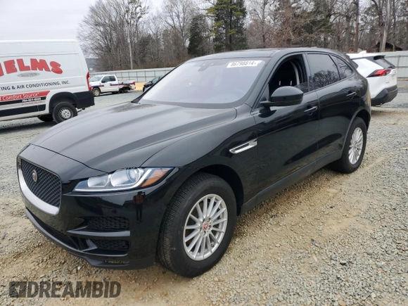 2017 Jaguar F-Pace z VIN SADCS2BN3HA098270, wystawiony jako Copart lot #86798814 z przebiegiem 94 338 mil mil oraz Czysty tytuł • Clean title. Historia ofert i sprzedaży dostępna na DreamBid. Obrazek 1.