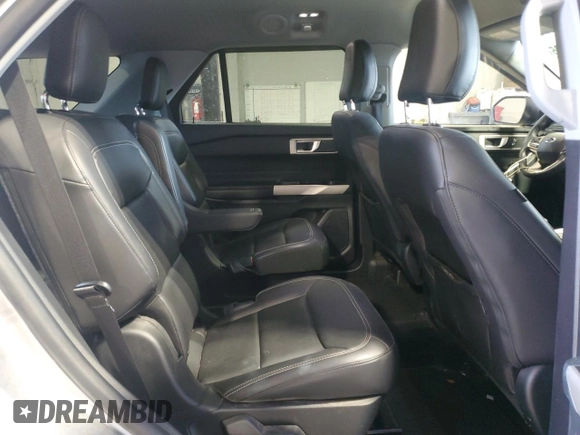 2022 Ford Explorer XLT with VIN 1FMSK8DH4NGB25448, listed as a Copart auction lot 53880595 with 61,705 mi miles and Salvage Title. Bid and sale history available at DreamBid. Image 11.