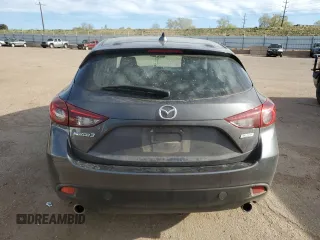 2015 Mazda 3 i Touring with VIN 3MZBM1L74FM166021, listed as a Copart auction lot 53282395 with 127,528 mi miles and Salvage Title. Bid and sale history available at DreamBid. Image 6.