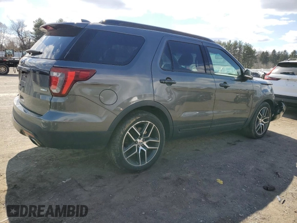 2016 Ford Explorer Sport with VIN 1FM5K8GT1GGA42687, listed as a Copart auction lot 50584925 with 117,190 mi miles and Salvage Title. Bid and sale history available at carsss.com. Image 3.