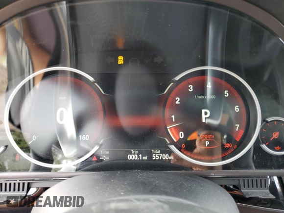 2018 BMW X6 xDrive35i with VIN 5UXKU2C56J0X50180, listed as a Copart auction lot 66432553 with 55,700 mi miles. Bid and sale history available at carsss.com. Image 9.
