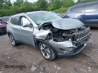 2021 Jeep Compass Limited with VIN 3C4NJCCB7MT514244, listed as a IAAI auction lot 42090791 with Not provided miles and . Bid and sale history available at DreamBid. Image 1.