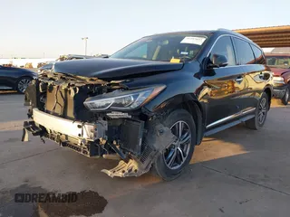 2017 Infiniti QX60 with VIN 5N1DL0MN2HC503212, listed as a IAAI auction lot 41993053 with 166,548 mi miles and . Bid and sale history available at DreamBid. Image 2.