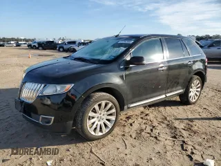 2015 Lincoln MKX with VIN 2LMDJ6JK8FBL25889, listed as a Copart auction lot 41752995 with 177,167 mi miles and Salvage Title. Bid and sale history available at carsss.com. Image 1.