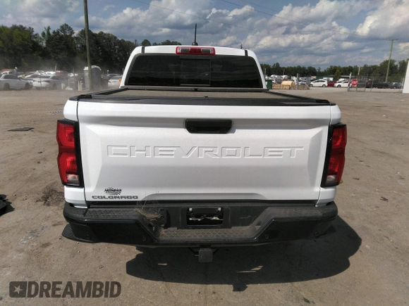 2023 Chevrolet Colorado 4WD Z71 with VIN 1GCPTDEK4P1249624, listed as a IAAI auction lot 42130950 with 9,795 mi miles and . Bid and sale history available at DreamBid. Image 16.