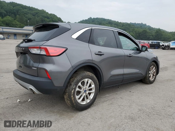 2021 Ford Escape SE with VIN 1FMCU9G68MUA36206, listed as a Copart auction lot 64563505 with Not provided miles and Salvage title. Bid and sale history available at DreamBid. Image 3.
