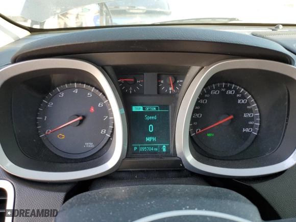 2017 Chevrolet Equinox LT with VIN 2GNALCEK0H1548403, listed as a Copart auction lot 52644215 with 95,704 mi miles and Clean Title. Bid and sale history available at carsss.com. Image 9.