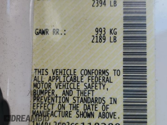 2012 Nissan Altima 3.5 SR with VIN 1N4BL2EP3CC118280, listed as a Copart auction lot 51103625 with 129,084 mi miles and Salvage Title. Bid and sale history available at carsss.com. Image 13.