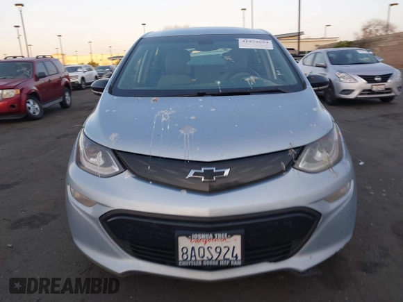 2017 Chevrolet Bolt EV LT with VIN 1G1FW6S03H4184551, listed as a IAAI auction lot 41974694 with 59,446 mi miles. Bid and sale history available at carsss.com. Image 12.