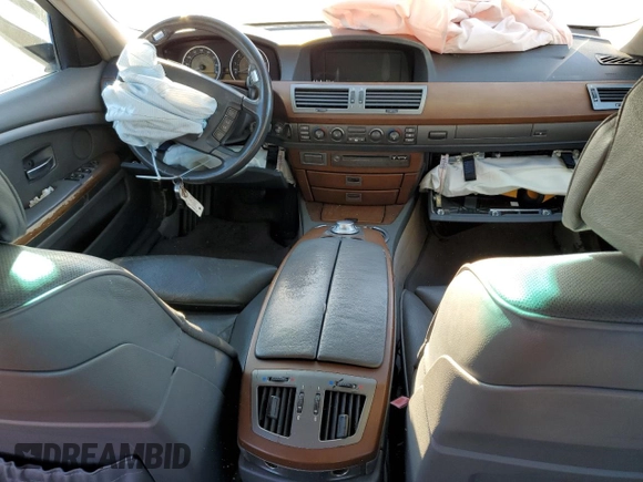 2003 BMW 7 Series 745Li with VIN WBAGN63433DS43345, listed as a Copart auction lot 81220114 with Not Provided miles and Non Repairable. Bid and sale history available at carsss.com. Image 8.