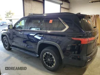 2023 Toyota Sequoia SR5 with VIN 7SVAAABA4PX006078, listed as a Copart auction lot 84001864 with 7,492 mi miles and Salvage Title. Bid and sale history available at carsss.com. Image 2.