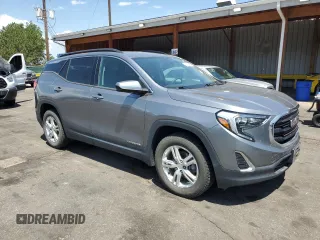 2020 GMC Terrain SLE with VIN 3GKALTEV0LL105070, listed as a Copart auction lot 63434055 with 75,991 mi miles and Clean title. Bid and sale history available at DreamBid. Image 4.
