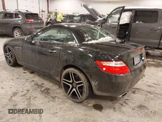 2012 Mercedes-Benz SLK 350 with VIN WDDPK5HA9CF017776, listed as a IAAI auction lot 41482948 with 71,527 mi miles and . Bid and sale history available at DreamBid. Image 3.