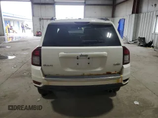 2017 Jeep Compass High Altitude with VIN 1C4NJDEB2HD193230, listed as a Copart auction lot 51601895 with 129,169 mi miles and Salvage Title. Bid and sale history available at carsss.com. Image 6.