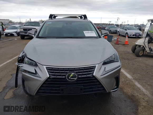 2019 Lexus NX with VIN JTJBARBZ0K2201715, listed as a IAAI auction lot 41882808 with 32,458 mi miles. Bid and sale history available at carsss.com. Image 12.