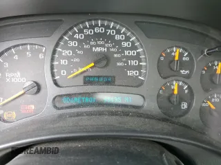 2003 Chevrolet Silverado 1500 with VIN 1GCEC14V53Z320200, listed as a Copart auction lot 76788394 with 95,195 mi miles and Salvage Title. Bid and sale history available at carsss.com. Image 9.