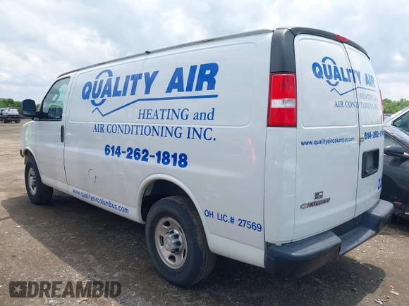 2018 Chevrolet Express Cargo с VIN 1GCWGAFP9J1337987, выставлен на аукционе IAAI как лот 42358735 с пробегом 83 798 миль миль и . История ставок и продаж доступна на DreamBid. Изображение 3.