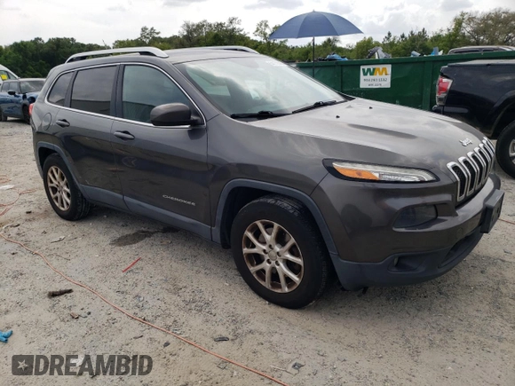2014 Jeep Cherokee Latitude with VIN 1C4PJMCS0EW151957, listed as a Copart auction lot 54172045 with 142,180 mi miles and Clean Title. Bid and sale history available at carsss.com. Image 4.