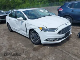 2018 Ford Fusion Titanium with VIN 3FA6P0RU3JR225886, listed as a IAAI auction lot 42335817 with 133,304 mi miles and . Bid and sale history available at DreamBid. Image 1.