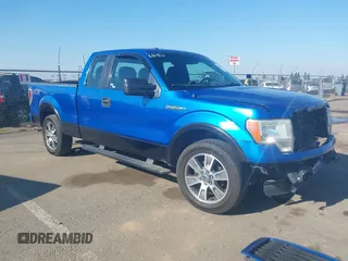 2014 Ford F-150 XL with VIN 1FTFX1CF7EFC95887, listed as a IAAI auction lot 41320393 with 127,535 mi miles. Bid and sale history available at carsss.com. Image 1.