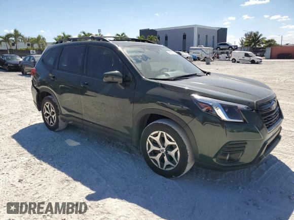 2024 Subaru Forester Premium with VIN JF2SKADC1RH514310, listed as a Copart auction lot 49339715 with 33,838 mi miles and Salvage Title. Bid and sale history available at carsss.com. Image 4.