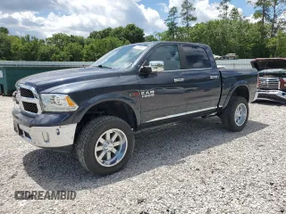 2016 Ram 1500 Limited z VIN 1C6RR7PM0GS380557, wystawiony jako Copart lot #61529635 z przebiegiem 44 046 mil mil oraz Czysty tytuł • Clean title. Historia ofert i sprzedaży dostępna na DreamBid. Obrazek 1.