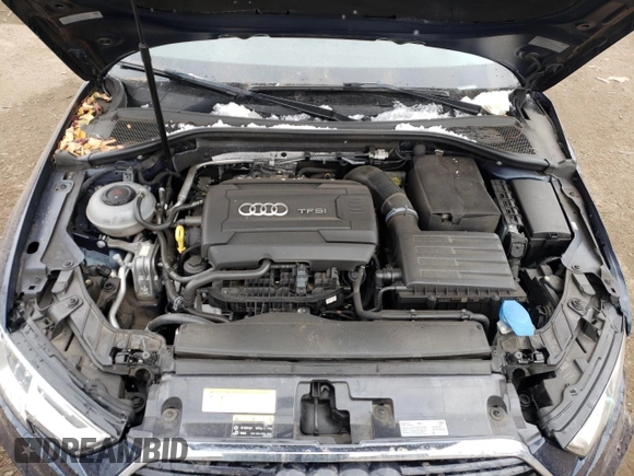 2018 Audi A3 Sedan Premium Plus with VIN WAUJ8GFF9J1001612, listed as a Copart auction lot 45247504 with 59,386 mi miles. Bid and sale history available at carsss.com. Image 11.