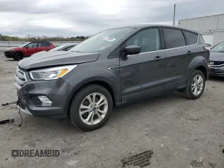 2017 Ford Escape SE with VIN 1FMCU9GD7HUA10460, listed as a Copart auction lot 51753655 with 109,494 mi miles and Salvage Title. Bid and sale history available at DreamBid. Image 1.