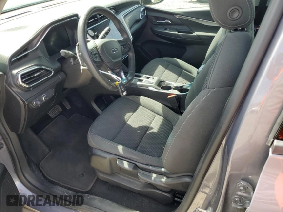 2023 Chevrolet Bolt EV 1LT with VIN 1G1FW6S09P4124885, listed as a Copart auction lot 57169545 with 47,426 mi miles and Salvage title. Bid and sale history available at DreamBid. Image 7.