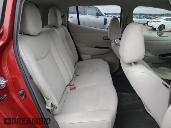 2011 Nissan LEAF SL-e with VIN JN1AZ0CP4BT002048, listed as a Copart auction lot 44965865 with 79,266 mi miles and Clean Title. Bid and sale history available at carsss.com. Image 11.