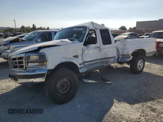 1996 Ford F-250 with VIN 1FTHX25F1TEA60108, listed as a Copart auction lot 75270254 with 205,770 mi miles and Salvage Title. Bid and sale history available at carsss.com. Image 1.