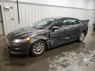 2015 Ford Fusion S with VIN 3FA6P0G77FR250441, listed as a Copart auction lot 50839585 with 117,110 mi miles and Salvage Title. Bid and sale history available at carsss.com. Image 1.