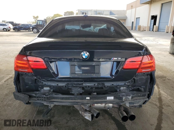 2012 BMW M3 with VIN WBSKG9C57CE798240, listed as a Copart auction lot 61774515 with 83,322 mi miles and Salvage title. Bid and sale history available at DreamBid. Image 6.