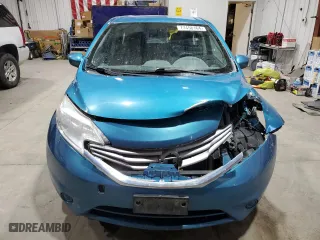 2015 Nissan Versa Note SV with VIN 3N1CE2CP2FL356743, listed as a Copart auction lot 77458164 with 77,571 mi miles and Salvage Title. Bid and sale history available at carsss.com. Image 5.