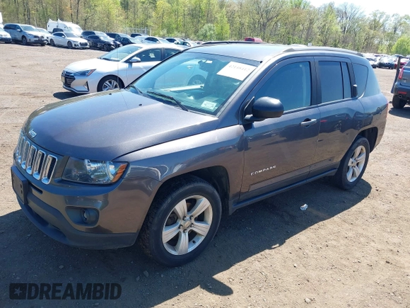 2016 Jeep Compass Sport with VIN 1C4NJDBB6GD501468, listed as a IAAI auction lot 42148412 with 187,418 mi miles. Bid and sale history available at carsss.com. Image 2.