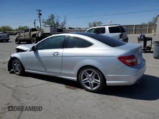 2013 Mercedes-Benz C C 350 with VIN WDDGJ5HB8DG041493, listed as a Copart auction lot 55316605 with 143,689 mi miles and Salvage Title. Bid and sale history available at carsss.com. Image 2.