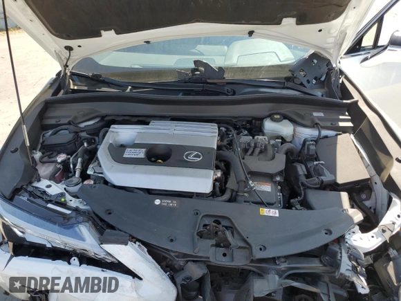 2021 Lexus UX 250h F Sport with VIN JTHE9JBH0M2043962, listed as a Copart auction lot 62220935 with 43,278 mi miles and Salvage title. Bid and sale history available at DreamBid. Image 12.