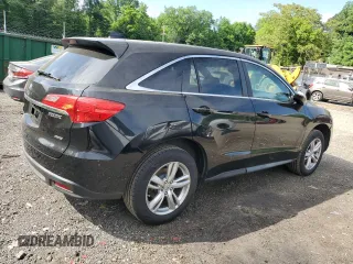 2013 Acura RDX with VIN 5J8TB4H31DL024097, listed as a Copart auction lot 57666335 with 125,038 mi miles and Salvage title. Bid and sale history available at DreamBid. Image 3.