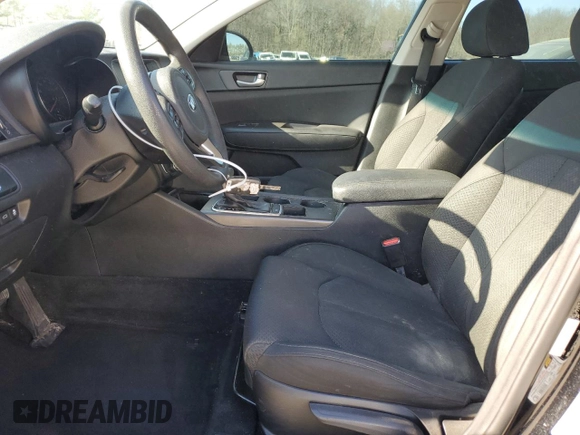 2018 Kia Optima S with VIN 5XXGT4L36JG272023, listed as a Copart auction lot 48182685 with 58,058 mi miles and Salvage Title. Bid and sale history available at carsss.com. Image 7.