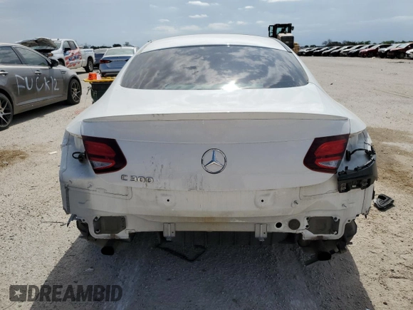 2020 Mercedes-Benz C 300 z VIN W1KWJ8DB3LG035117, wystawiony jako Copart lot #54713884 z przebiegiem 42 156 mil mil oraz Szkoda całkowita • Salvage title. Historia ofert i sprzedaży dostępna na DreamBid. Obrazek 6.