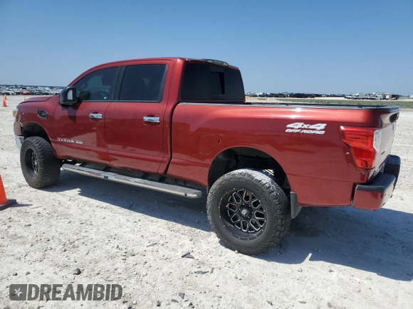 2017 Nissan Titan XD PRO-4X with VIN 1N6BA1F48HN516608, listed as a Copart auction lot 51453465 with 100,767 mi miles and Salvage Title. Bid and sale history available at carsss.com. Image 2.