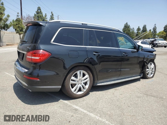 2017 Mercedes-Benz GLS 450 z VIN 4JGDF6EE3HA850875, wystawiony jako Copart lot #58972105 z przebiegiem 95 611 mil mil oraz Szkoda całkowita • Salvage title. Historia ofert i sprzedaży dostępna na DreamBid. Obrazek 3.