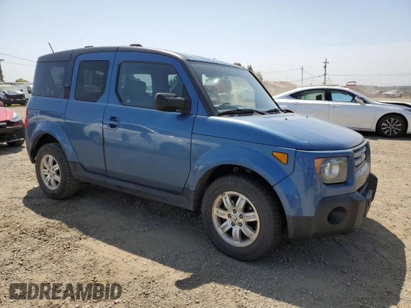 2007 Honda Element EX with VIN 5J6YH28737L009903, listed as a Copart auction lot 55149495 with 199,174 mi miles and Salvage Title. Bid and sale history available at DreamBid. Image 4.