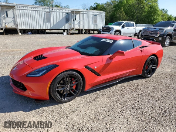 2014 Chevrolet Corvette Z51 2LT with VIN 1G1YJ2D74E5134595, listed as a Copart auction lot 52047495 with 41,061 mi miles and Non repairable. Bid and sale history available at DreamBid. Image 1.