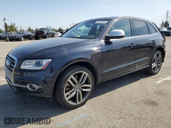 2014 Audi SQ5 Premium Plus z VIN WA1CGAFP3EA090873, wystawiony jako Copart lot #52160785 z przebiegiem 159 664 mil mil oraz Szkoda całkowita • Salvage title. Historia ofert i sprzedaży dostępna na DreamBid. Obrazek 1.