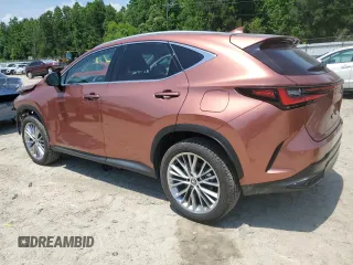 2025 Lexus NX 350h Premium with VIN 2T2GKCEZ3SC040711, listed as a Copart auction lot 56729615 with 5,997 mi miles and Salvage title. Bid and sale history available at DreamBid. Image 2.