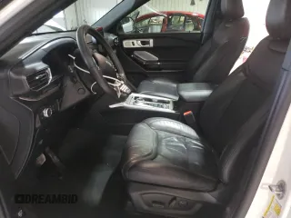 2022 Ford Explorer Platinum with VIN 1FM5K8HW1NNA08296, listed as a Copart auction lot 84750084 with 42,879 mi miles and Salvage Title. Bid and sale history available at carsss.com. Image 7.