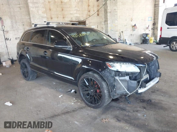 2015 Audi Q7 S line Prestige with VIN WA1DGAFE7FD028248, listed as a IAAI auction lot 42583878 with 133,496 mi miles and . Bid and sale history available at DreamBid. Image 1.
